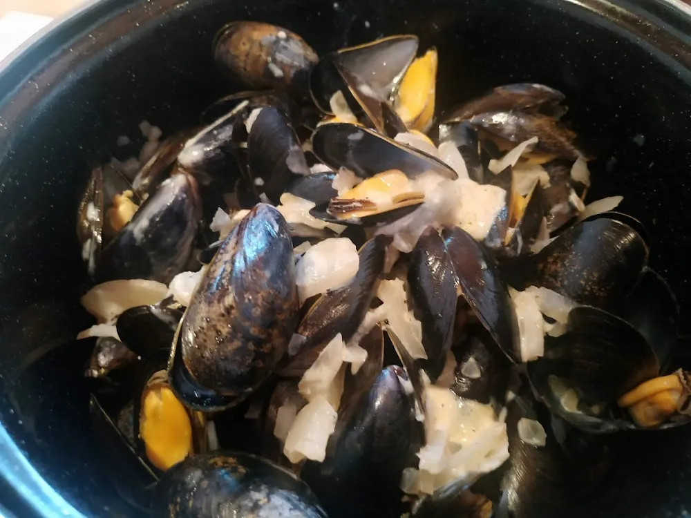 Mejillones A la Crema